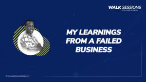 WalkSessions 3 - Learnings from a failed business